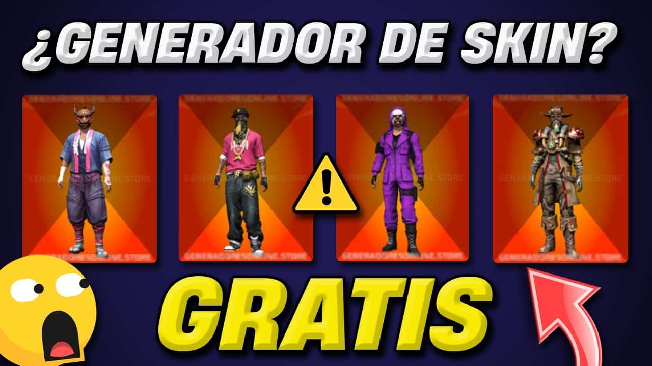 existe algun generador confiable de skins y ropa para free fire